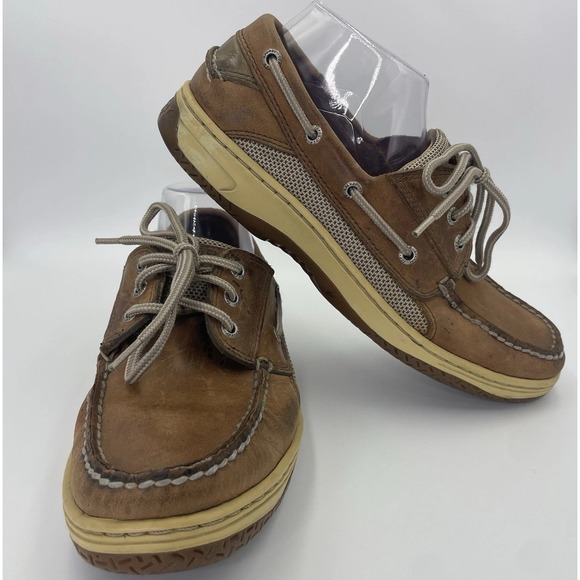 Sperry Top-Sider Billfish Deck Shoes 3-Eye Men's Size 9M Harbor Core - Picture 1 of 14